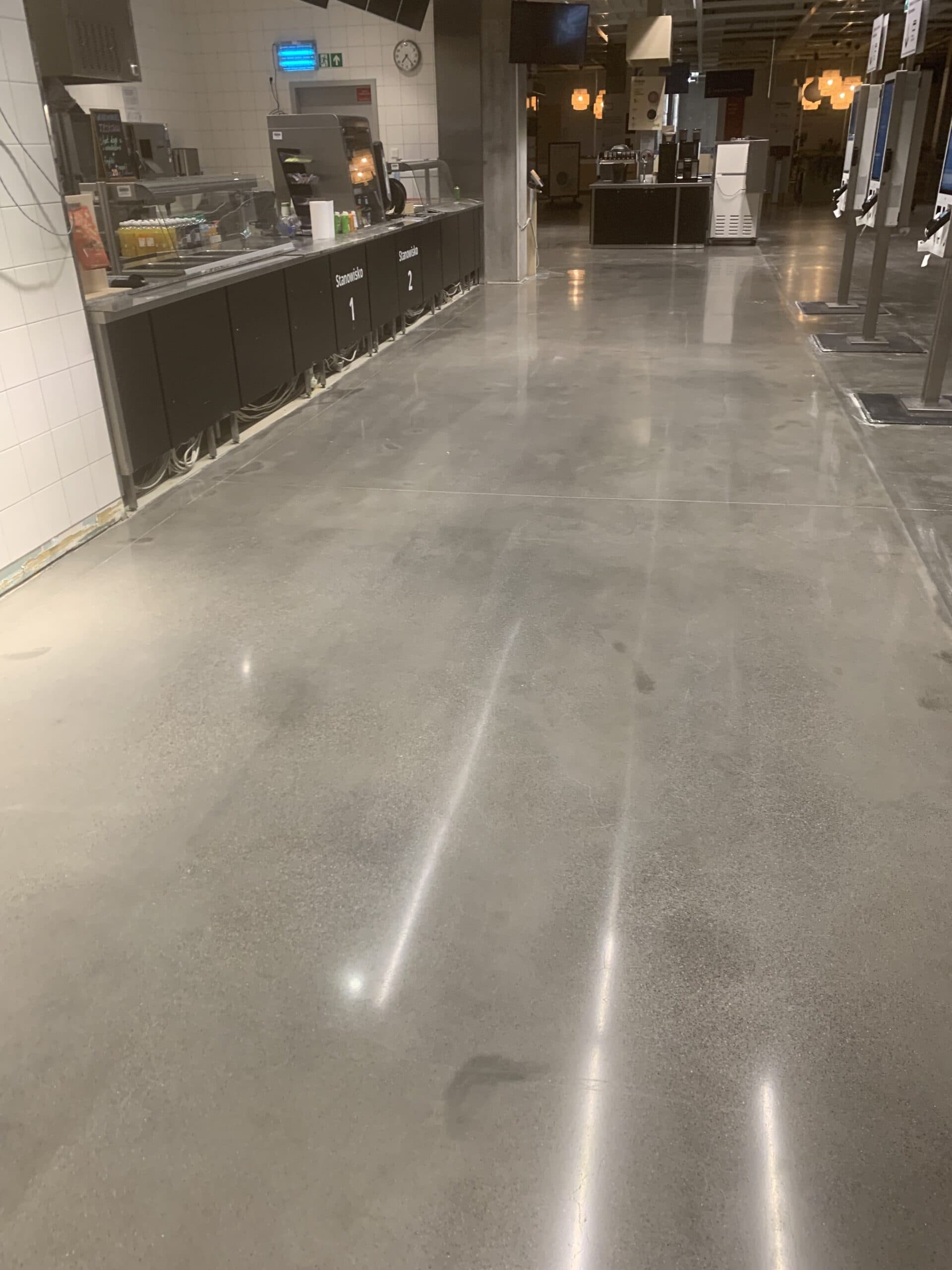 efekt naprawy posadzki betonowej